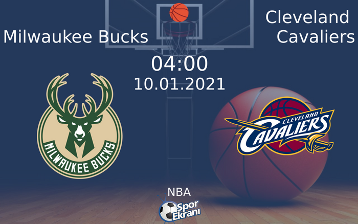 10 Ocak 2021 Milwaukee Bucks vs Cleveland Cavaliers maçı Hangi Kanalda Saat Kaçta Yayınlanacak? 10 Ocak 2021 Milwaukee Bucks vs Cleveland Cavaliers maçı Hangi Kanalda Saat Kaçta Yayınlanacak?