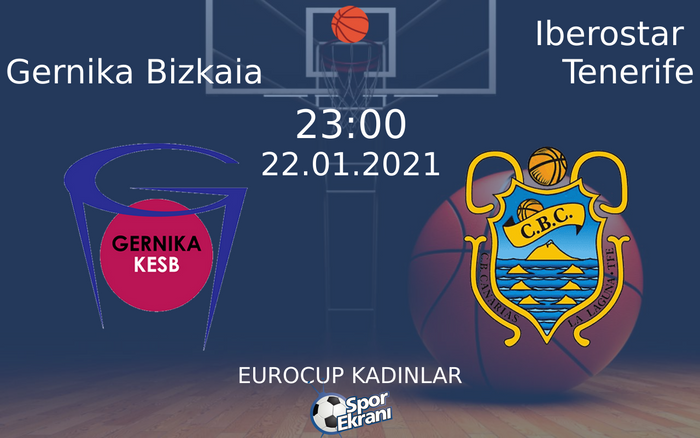 22 Ocak 2021 Gernika Bizkaia vs Iberostar Tenerife maçı Hangi Kanalda Saat Kaçta Yayınlanacak?