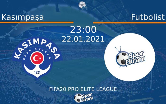 22 Ocak 2021 Kasımpaşa vs Futbolist maçı Hangi Kanalda Saat Kaçta Yayınlanacak?