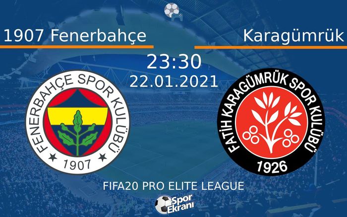 22 Ocak 2021 1907 Fenerbahçe vs Karagümrük maçı Hangi Kanalda Saat Kaçta Yayınlanacak?