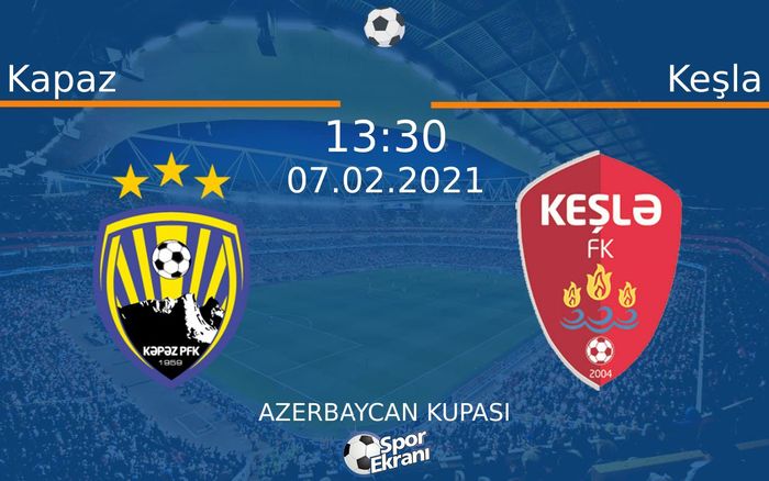 07 Şubat 2021 Kapaz vs Keşla maçı Hangi Kanalda Saat Kaçta Yayınlanacak?
