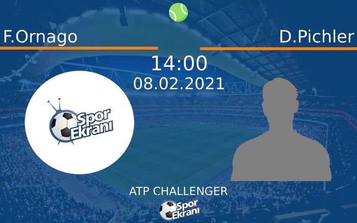08 Şubat 2021 F.Ornago vs D.Pichler maçı Hangi Kanalda Saat Kaçta Yayınlanacak?