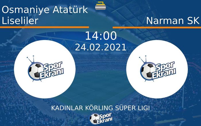 24 Şubat 2021 Osmaniye Atatürk Liseliler vs Narman SK maçı Hangi Kanalda Saat Kaçta Yayınlanacak? 24 Şubat 2021 Osmaniye Atatürk Liseliler vs Narman SK maçı Hangi Kanalda Saat Kaçta Yayınlanacak?