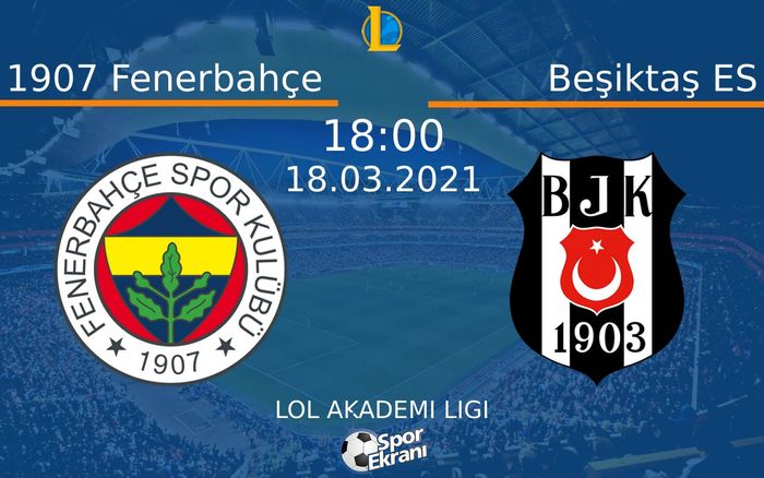 18 Mart 2021 1907 Fenerbahçe vs Beşiktaş ES maçı Hangi Kanalda Saat Kaçta Yayınlanacak? 18 Mart 2021 1907 Fenerbahçe vs Beşiktaş ES maçı Hangi Kanalda Saat Kaçta Yayınlanacak?