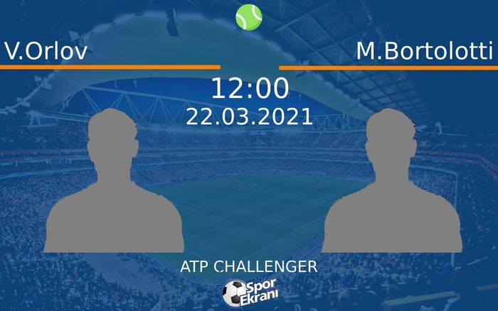 22 Mart 2021 V.Orlov vs M.Bortolotti maçı Hangi Kanalda Saat Kaçta Yayınlanacak?