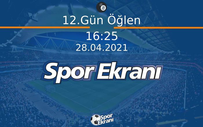 28 Nisan 2021 Snooker Dünya Şampiyonasi - 12.Gün Öğlen  Hangi Kanalda Saat Kaçta Yayınlanacak?