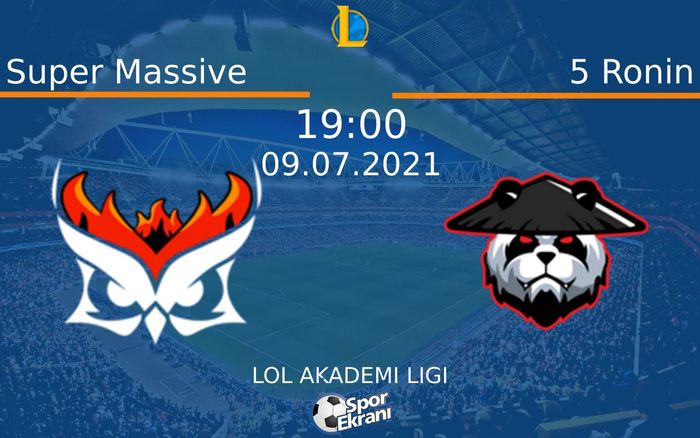 09 Temmuz 2021 Super Massive vs 5 Ronin maçı Hangi Kanalda Saat Kaçta Yayınlanacak? 09 Temmuz 2021 Super Massive vs 5 Ronin maçı Hangi Kanalda Saat Kaçta Yayınlanacak?
