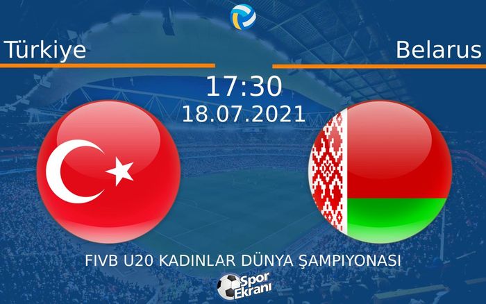 18 Temmuz 2021 Türkiye vs Belarus maçı Hangi Kanalda Saat Kaçta Yayınlanacak? 18 Temmuz 2021 Türkiye vs Belarus maçı Hangi Kanalda Saat Kaçta Yayınlanacak?