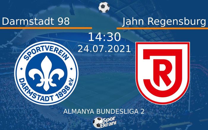 24 Temmuz 2021 Darmstadt 98 vs Jahn Regensburg maçı Hangi Kanalda Saat Kaçta Yayınlanacak? 24 Temmuz 2021 Darmstadt 98 vs Jahn Regensburg maçı Hangi Kanalda Saat Kaçta Yayınlanacak?