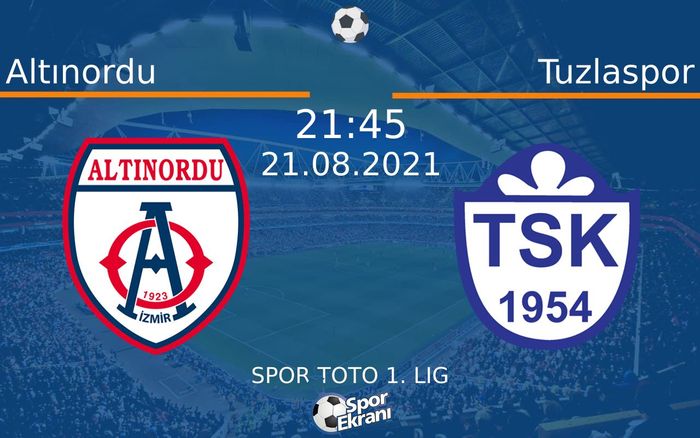 21 Ağustos 2021 Altınordu vs Tuzlaspor maçı Hangi Kanalda Saat Kaçta Yayınlanacak?