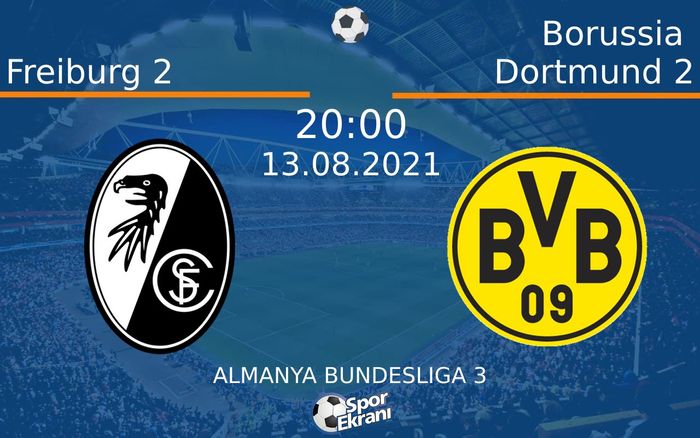 13 Ağustos 2021 Freiburg 2 vs Borussia Dortmund 2 maçı Hangi Kanalda Saat Kaçta Yayınlanacak?