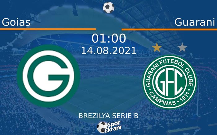 14 Ağustos 2021 Goias vs Guarani maçı Hangi Kanalda Saat Kaçta Yayınlanacak? 14 Ağustos 2021 Goias vs Guarani maçı Hangi Kanalda Saat Kaçta Yayınlanacak?