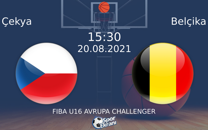 20 Ağustos 2021 Çekya vs Belçika maçı Hangi Kanalda Saat Kaçta Yayınlanacak?