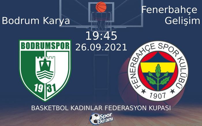 26 Eylül 2021 Bodrum Karya vs Fenerbahçe Gelişim maçı Hangi Kanalda Saat Kaçta Yayınlanacak? 26 Eylül 2021 Bodrum Karya vs Fenerbahçe Gelişim maçı Hangi Kanalda Saat Kaçta Yayınlanacak?
