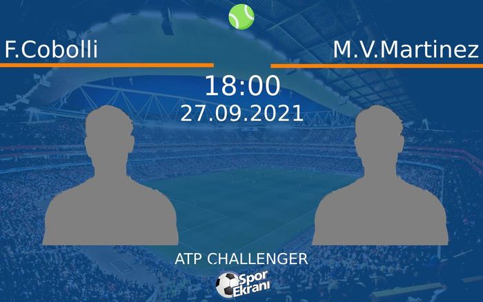 27 Eylül 2021 F.Cobolli vs M.V.Martinez maçı Hangi Kanalda Saat Kaçta Yayınlanacak?