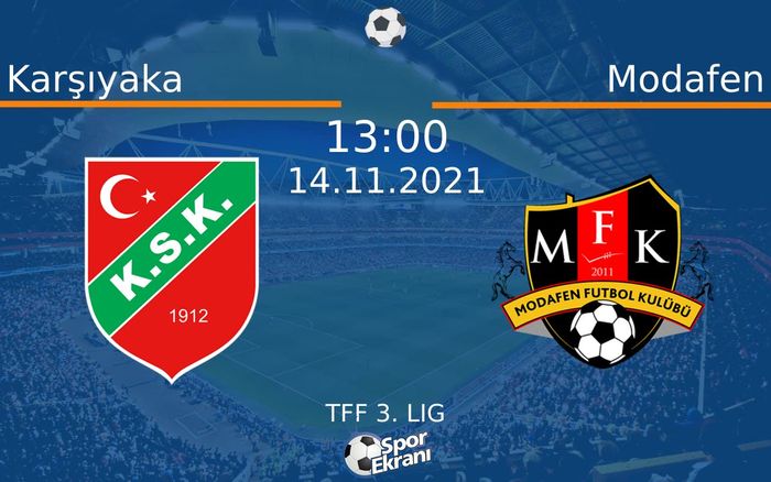 14 Kasım 2021 Karşıyaka vs Modafen maçı Hangi Kanalda Saat Kaçta Yayınlanacak?