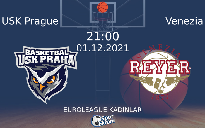 01 Aralık 2021 USK Prague vs Venezia maçı Hangi Kanalda Saat Kaçta Yayınlanacak?