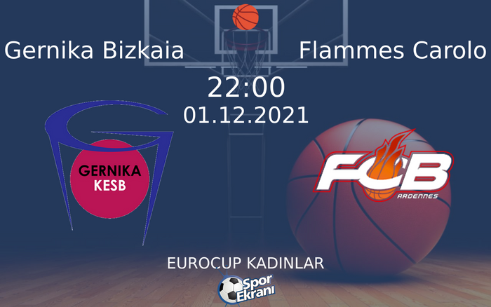 01 Aralık 2021 Gernika Bizkaia vs Flammes Carolo maçı Hangi Kanalda Saat Kaçta Yayınlanacak?