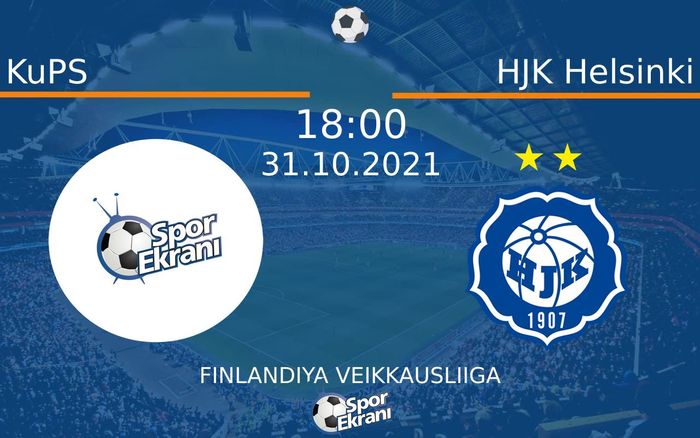 31 Ekim 2021 KuPS vs HJK Helsinki maçı Hangi Kanalda Saat Kaçta Yayınlanacak? 31 Ekim 2021 KuPS vs HJK Helsinki maçı Hangi Kanalda Saat Kaçta Yayınlanacak?