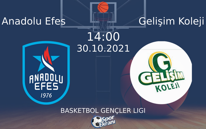 30 Ekim 2021 Anadolu Efes vs Gelişim Koleji maçı Hangi Kanalda Saat Kaçta Yayınlanacak? 30 Ekim 2021 Anadolu Efes vs Gelişim Koleji maçı Hangi Kanalda Saat Kaçta Yayınlanacak?
