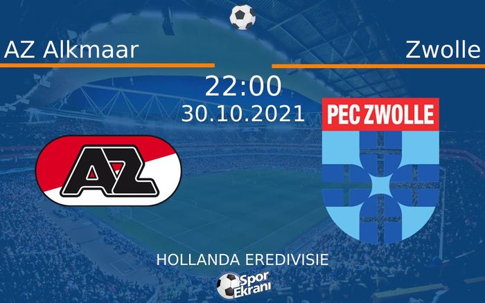 30 Ekim 2021 AZ Alkmaar vs Zwolle maçı Hangi Kanalda Saat Kaçta Yayınlanacak? 30 Ekim 2021 AZ Alkmaar vs Zwolle maçı Hangi Kanalda Saat Kaçta Yayınlanacak?