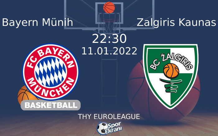 11 Ocak 2022 Bayern Münih vs Zalgiris Kaunas maçı Hangi Kanalda Saat Kaçta Yayınlanacak?