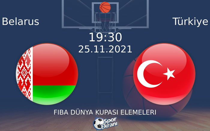 25 Kasım 2021 Belarus vs Türkiye maçı Hangi Kanalda Saat Kaçta Yayınlanacak? 25 Kasım 2021 Belarus vs Türkiye maçı Hangi Kanalda Saat Kaçta Yayınlanacak?