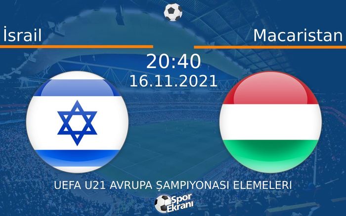 16 Kasım 2021 İsrail vs Macaristan maçı Hangi Kanalda Saat Kaçta Yayınlanacak?