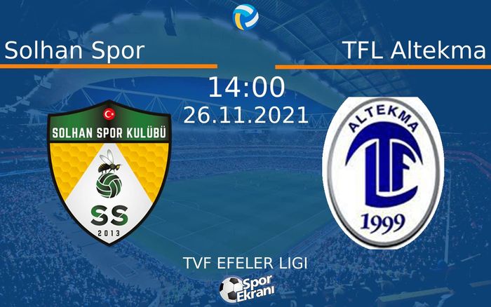 26 Kasım 2021 Solhan Spor vs TFL Altekma maçı Hangi Kanalda Saat Kaçta Yayınlanacak?