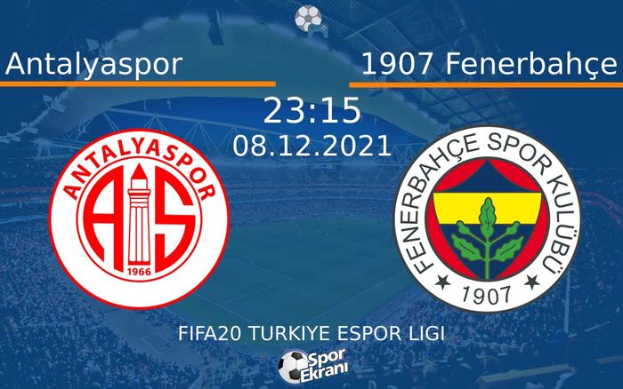 08 Aralık 2021 Antalyaspor vs 1907 Fenerbahçe maçı Hangi Kanalda Saat Kaçta Yayınlanacak?