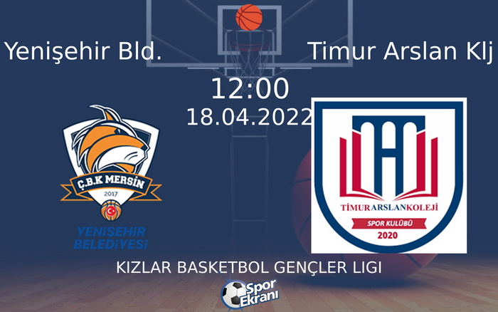 18 Nisan 2022 Yenişehir Bld. vs Timur Arslan Klj maçı Hangi Kanalda Saat Kaçta Yayınlanacak? 18 Nisan 2022 Yenişehir Bld. vs Timur Arslan Klj maçı Hangi Kanalda Saat Kaçta Yayınlanacak?