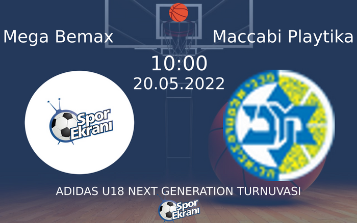 20 Mayıs 2022 Mega Bemax vs Maccabi Playtika maçı Hangi Kanalda Saat Kaçta Yayınlanacak?