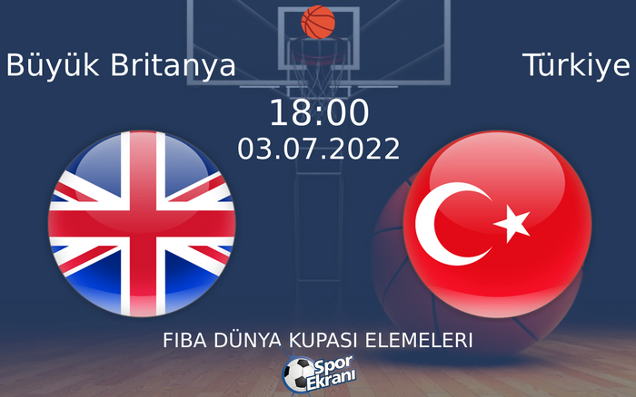 03 Temmuz 2022 Büyük Britanya vs Türkiye maçı Hangi Kanalda Saat Kaçta Yayınlanacak?