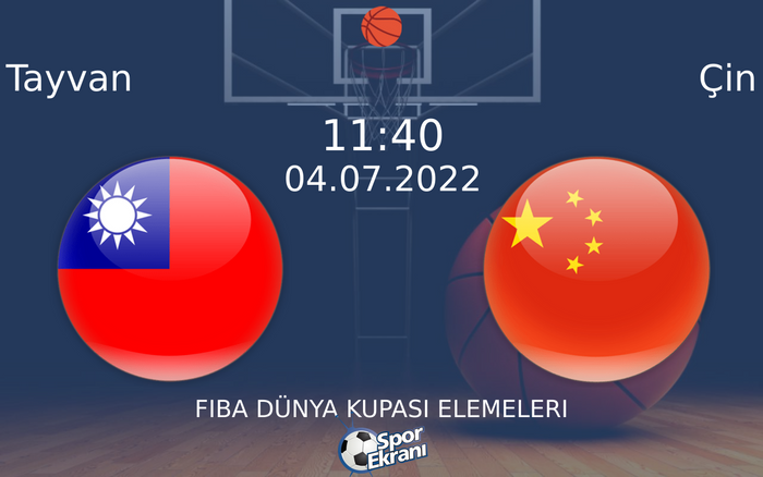 04 Temmuz 2022 Tayvan vs Çin maçı Hangi Kanalda Saat Kaçta Yayınlanacak?