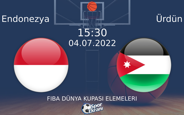 04 Temmuz 2022 Endonezya vs Ürdün maçı Hangi Kanalda Saat Kaçta Yayınlanacak?