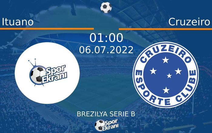 06 Temmuz 2022 Ituano vs Cruzeiro maçı Hangi Kanalda Saat Kaçta Yayınlanacak? 06 Temmuz 2022 Ituano vs Cruzeiro maçı Hangi Kanalda Saat Kaçta Yayınlanacak?