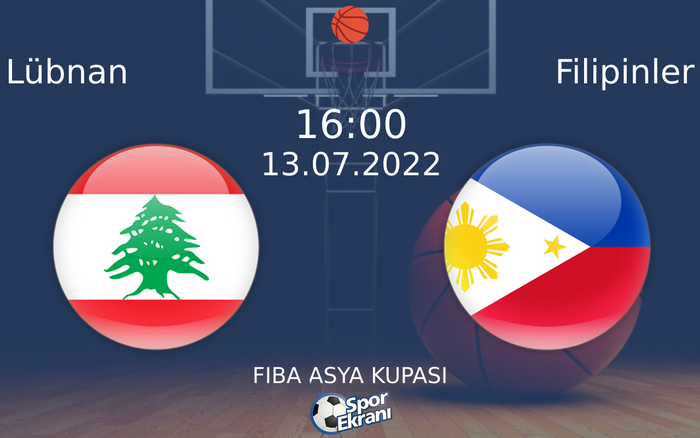 13 Temmuz 2022 Lübnan vs Filipinler maçı Hangi Kanalda Saat Kaçta Yayınlanacak? 13 Temmuz 2022 Lübnan vs Filipinler maçı Hangi Kanalda Saat Kaçta Yayınlanacak?