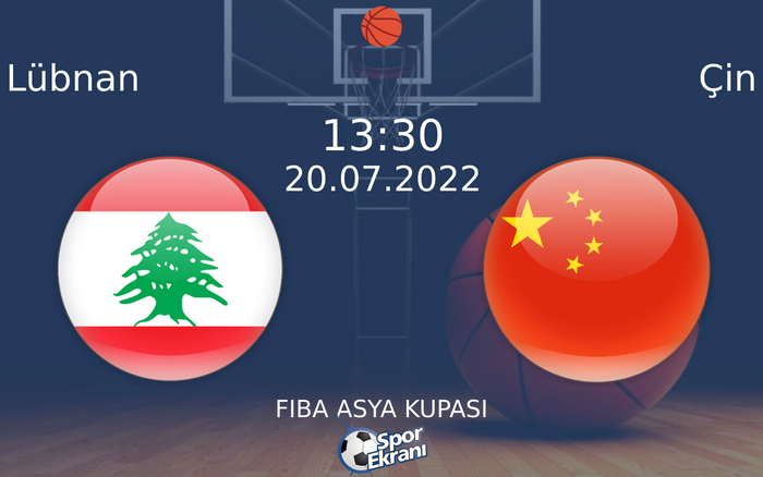 20 Temmuz 2022 Lübnan vs Çin maçı Hangi Kanalda Saat Kaçta Yayınlanacak? 20 Temmuz 2022 Lübnan vs Çin maçı Hangi Kanalda Saat Kaçta Yayınlanacak?