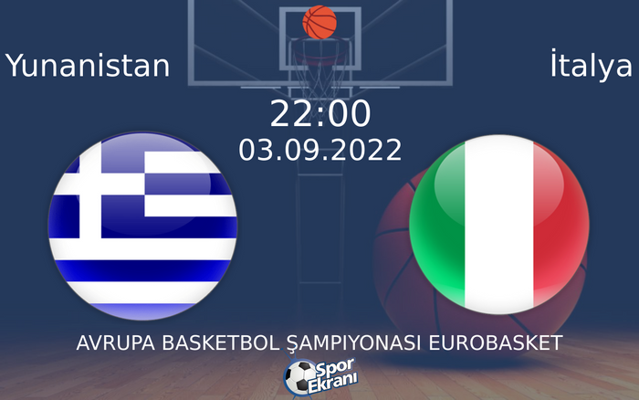 03 Eylül 2022 Yunanistan vs İtalya maçı Hangi Kanalda Saat Kaçta Yayınlanacak?