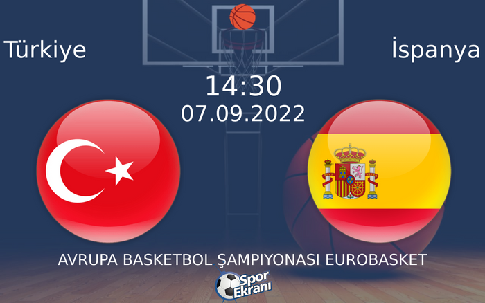 07 Eylül 2022 Türkiye vs İspanya maçı Hangi Kanalda Saat Kaçta Yayınlanacak?