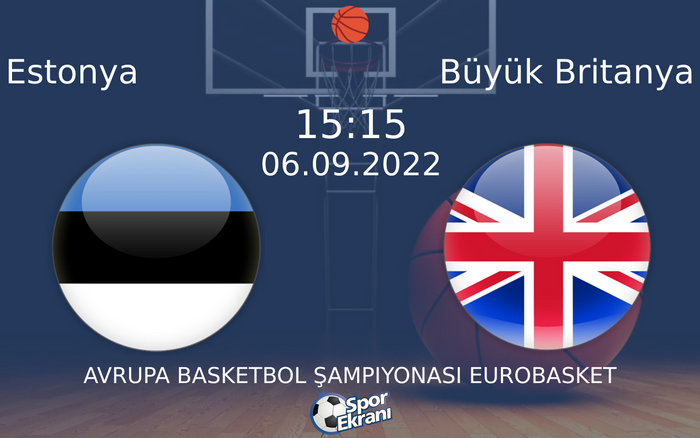 06 Eylül 2022 Estonya vs Büyük Britanya maçı Hangi Kanalda Saat Kaçta Yayınlanacak? 06 Eylül 2022 Estonya vs Büyük Britanya maçı Hangi Kanalda Saat Kaçta Yayınlanacak?