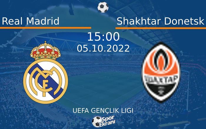05 Ekim 2022 Real Madrid vs Shakhtar Donetsk maçı Hangi Kanalda Saat Kaçta Yayınlanacak?