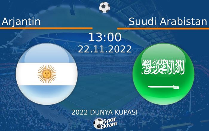 22 Kasım 2022 Arjantin vs Suudi Arabistan maçı Hangi Kanalda Saat Kaçta Yayınlanacak? 22 Kasım 2022 Arjantin vs Suudi Arabistan maçı Hangi Kanalda Saat Kaçta Yayınlanacak?