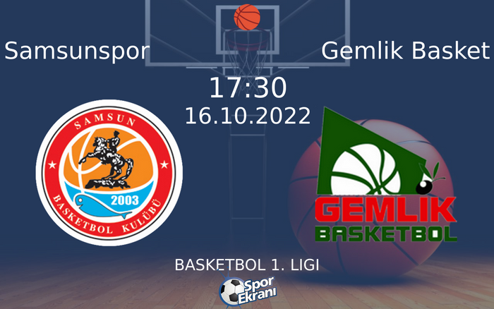 16 Ekim 2022 Samsunspor vs Gemlik Basket maçı Hangi Kanalda Saat Kaçta Yayınlanacak? 16 Ekim 2022 Samsunspor vs Gemlik Basket maçı Hangi Kanalda Saat Kaçta Yayınlanacak?