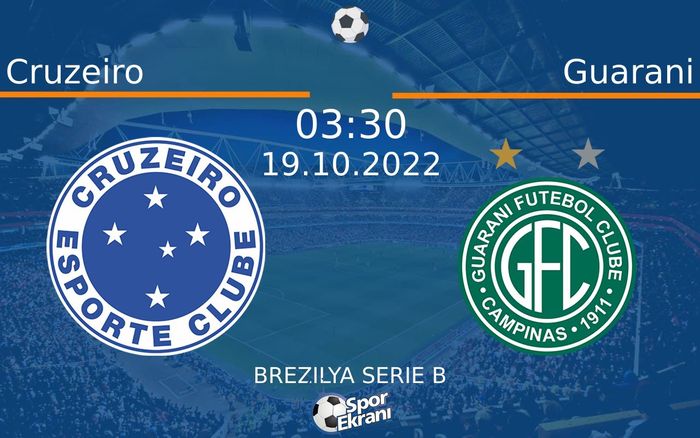 19 Ekim 2022 Cruzeiro vs Guarani maçı Hangi Kanalda Saat Kaçta Yayınlanacak? 19 Ekim 2022 Cruzeiro vs Guarani maçı Hangi Kanalda Saat Kaçta Yayınlanacak?