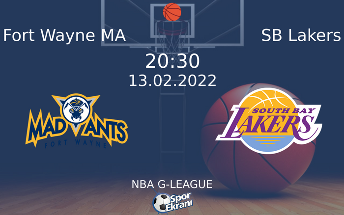 13 Şubat 2022 Fort Wayne MA vs SB Lakers maçı Hangi Kanalda Saat Kaçta Yayınlanacak? 13 Şubat 2022 Fort Wayne MA vs SB Lakers maçı Hangi Kanalda Saat Kaçta Yayınlanacak?