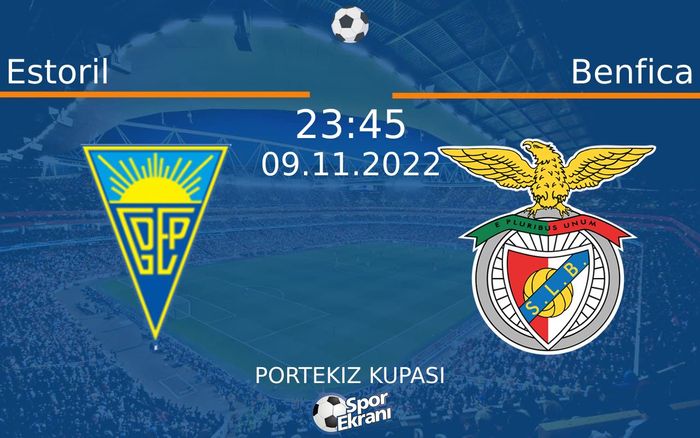 09 Kasım 2022 Estoril vs Benfica maçı Hangi Kanalda Saat Kaçta Yayınlanacak? 09 Kasım 2022 Estoril vs Benfica maçı Hangi Kanalda Saat Kaçta Yayınlanacak?