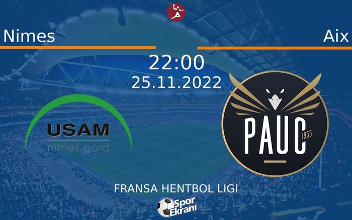 25 Kasım 2022 Nimes vs Aix maçı Hangi Kanalda Saat Kaçta Yayınlanacak?