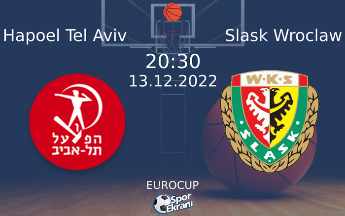 13 Aralık 2022 Hapoel Tel Aviv vs Slask Wroclaw maçı Hangi Kanalda Saat Kaçta Yayınlanacak?