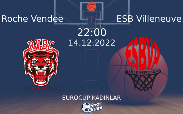 14 Aralık 2022 Roche Vendee vs ESB Villeneuve maçı Hangi Kanalda Saat Kaçta Yayınlanacak? 14 Aralık 2022 Roche Vendee vs ESB Villeneuve maçı Hangi Kanalda Saat Kaçta Yayınlanacak?
